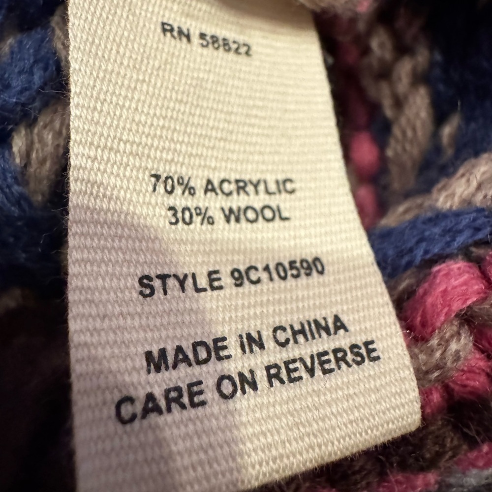 NWT Chelsea & Violet Chunky Boho Cardigan Sweater Size XS - Picture 11 of 13
